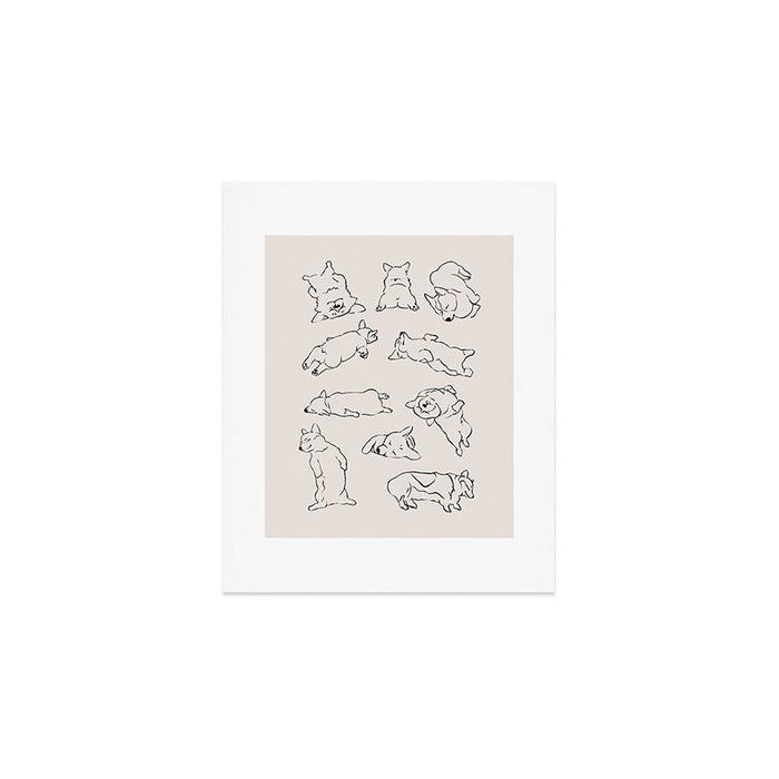 More Sleep Corgi Art Print Gallery Image 1