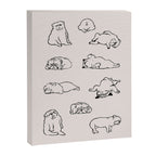 More Sleep English Bulldog Canvas Print Gallery Image 8