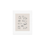 More Sleep English Bulldog Art Print Gallery Image 1