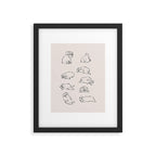 More Sleep Shih Tzu Framed Art Print Gallery Image 5