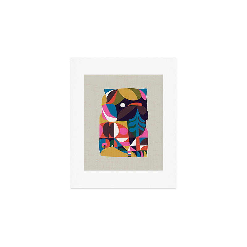 Nordic Pug Art Print Gallery Image 1
