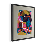 Nordic Pug Framed Canvas Print Gallery Image 2