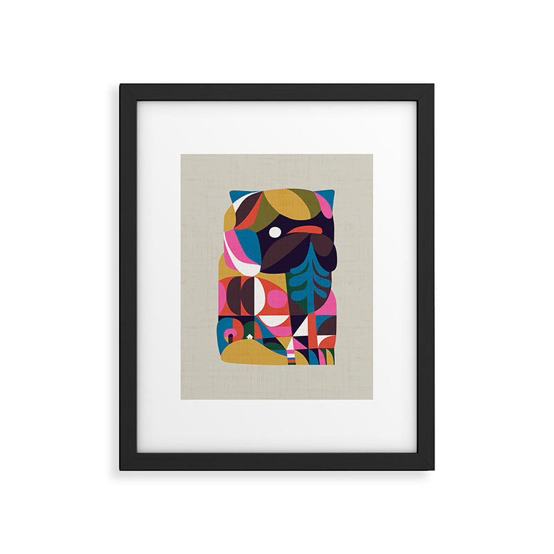 Nordic Pug Framed Art Print Gallery Image 4