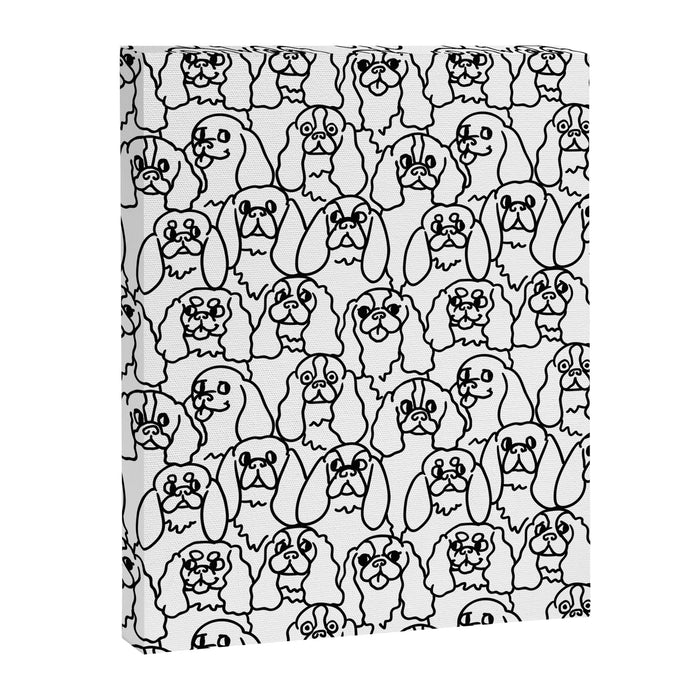 Oh Cavalier King Charles Spaniel Canvas Print Gallery Image 1