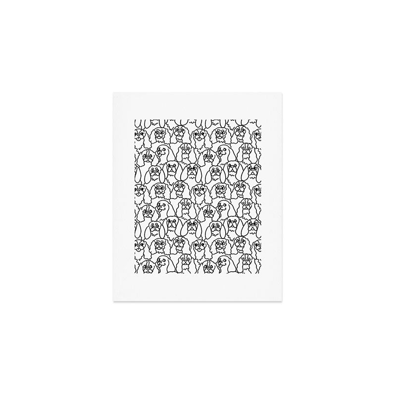 Oh Cavalier King Charles Spaniel Art Print Gallery Image 1