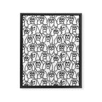 Oh Cavalier King Charles Spaniel Framed Canvas Print Gallery Image 8