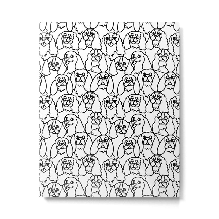 Oh Cavalier King Charles Spaniel Metal Print Gallery Image 1