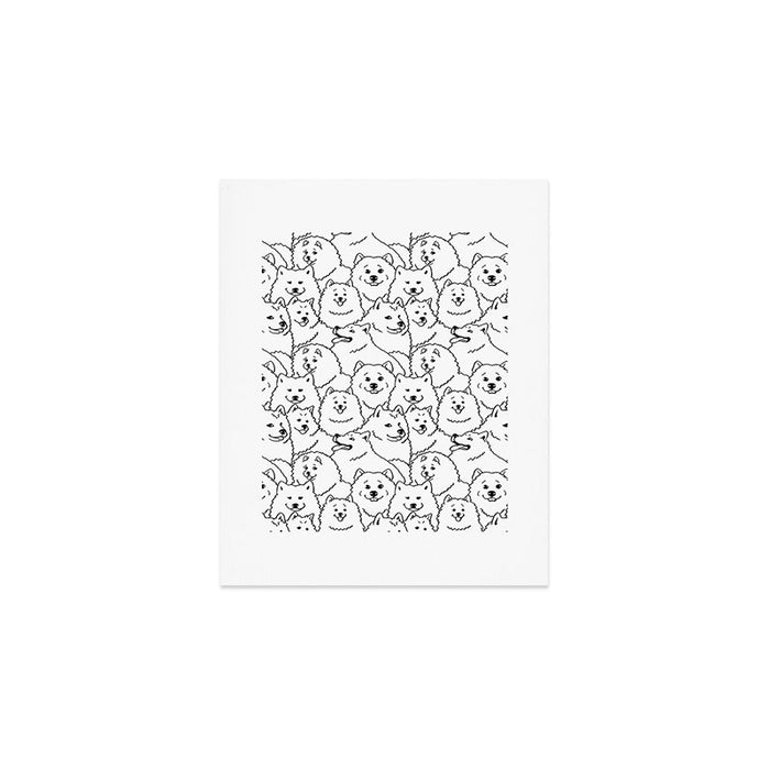 Oh Samoyed Art Print Gallery Image 1