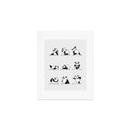 Panda Yoga Art Print Gallery Image 1