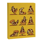 Pizza Yoga Canvas Print Gallery Image 8