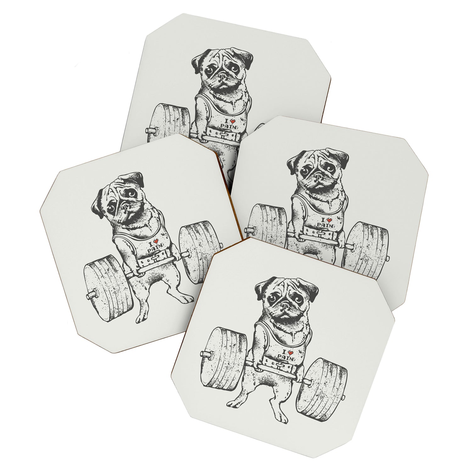 Pug Lift Coaster Gallery Image 1