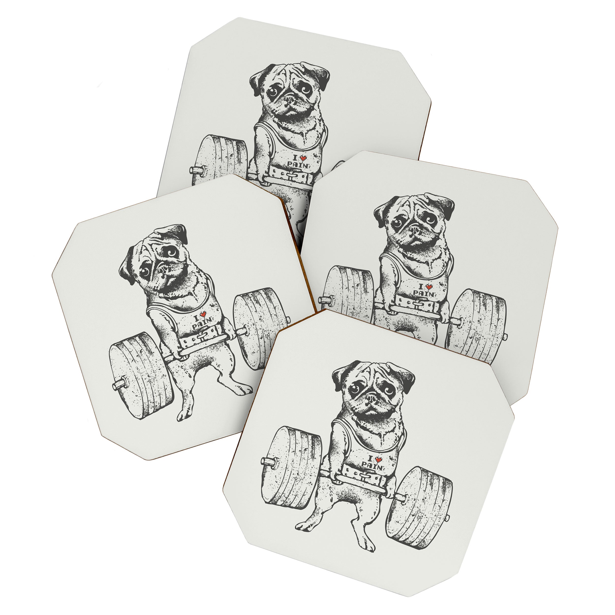 Pug Lift Coaster Gallery Image 1