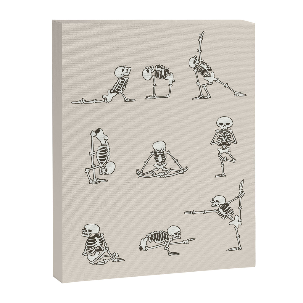 Skeleton Yoga Canvas Print Gallery Image 8