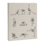 Skeleton Yoga Canvas Print Gallery Image 8