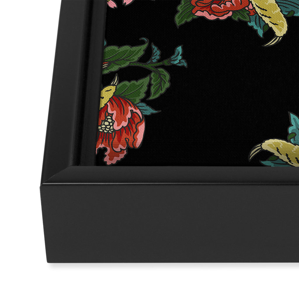 Sloth Tattoo Framed Canvas Print Gallery Image 3