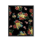 Sloth Tattoo Framed Canvas Print Gallery Image 8
