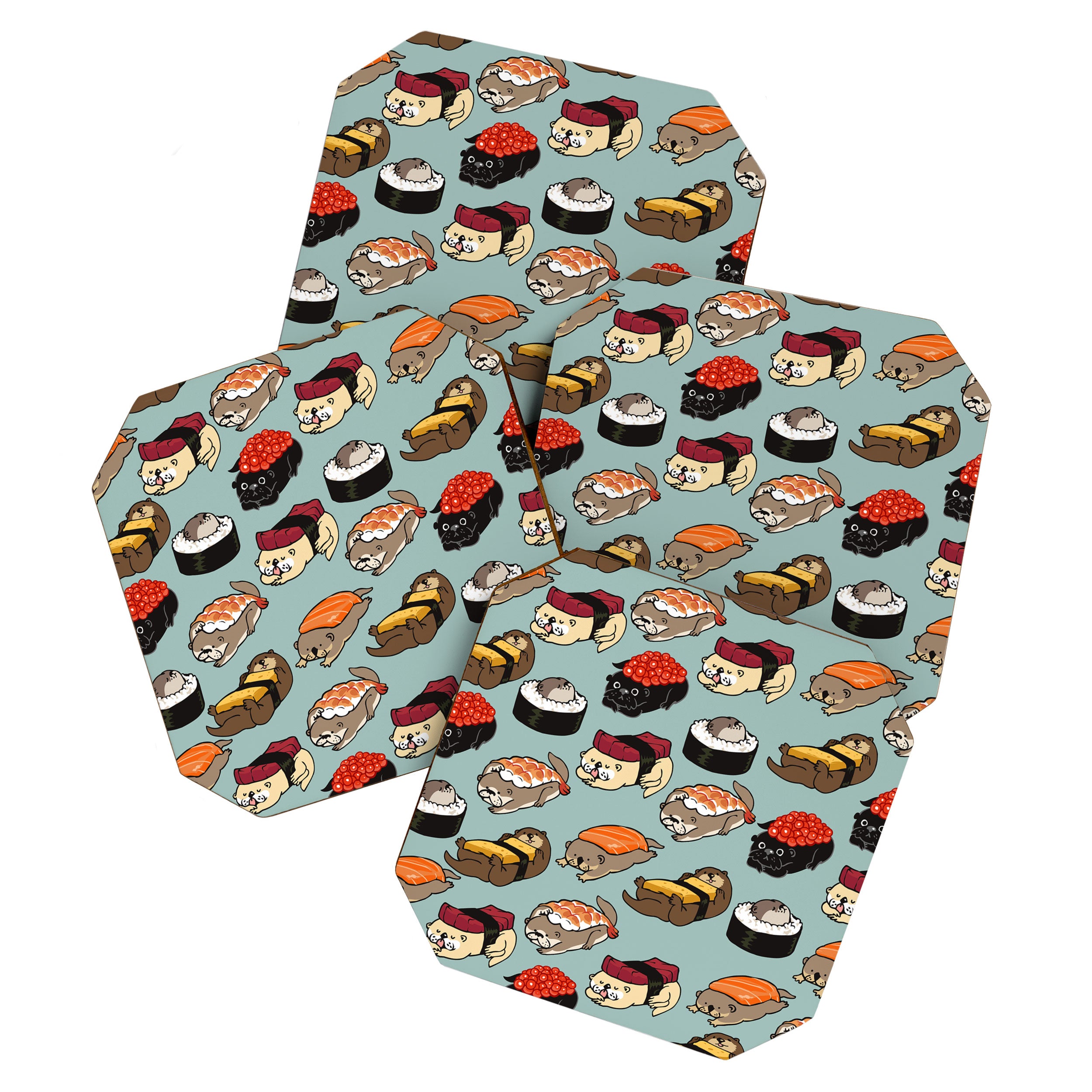 Sushi Otter Coaster Gallery Image 1