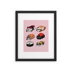 Sushi Shih Tzu Framed Art Print Gallery Image 6