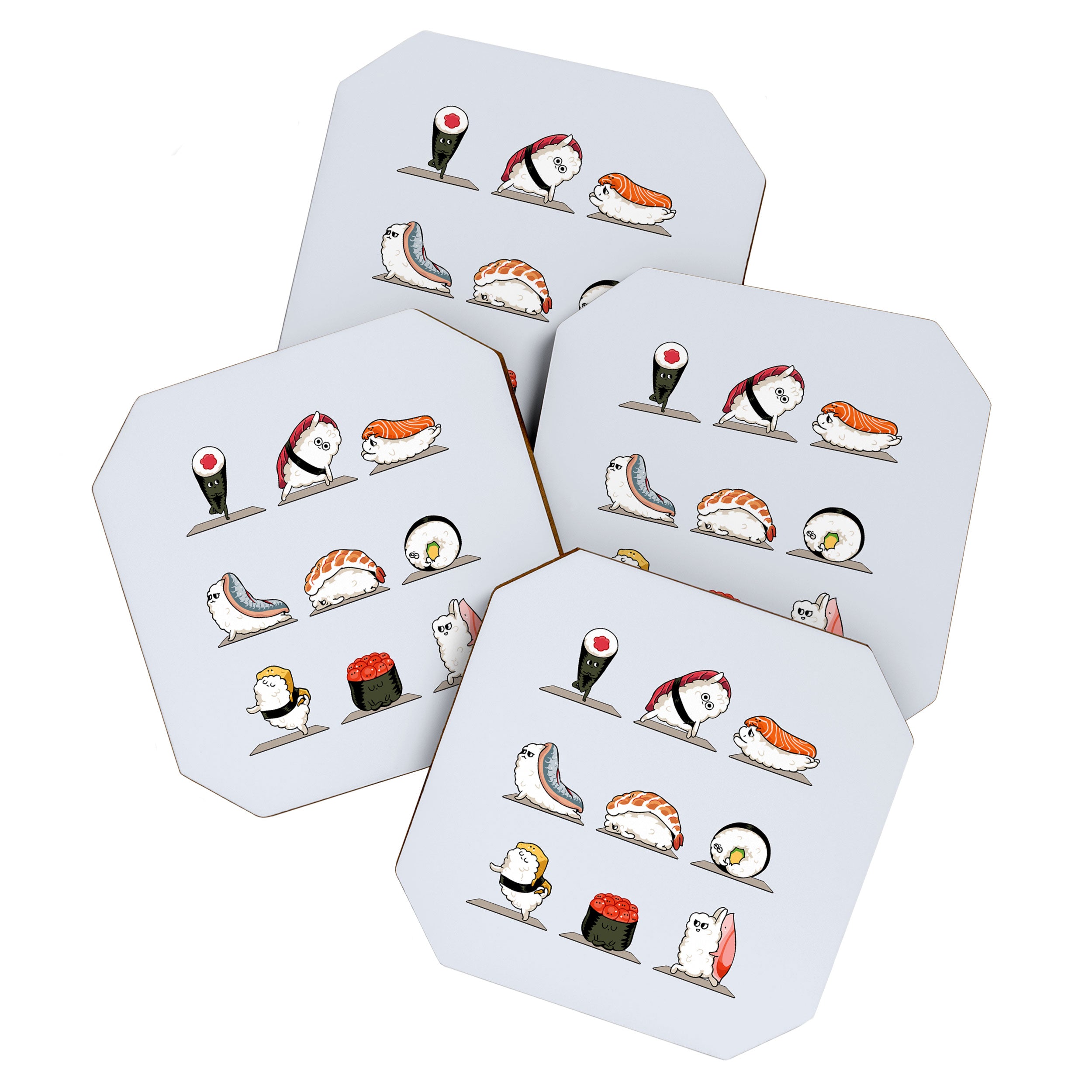 Sushi Yoga Coaster Gallery Image 1