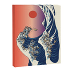 The Great Wave of Pug Canvas Print Gallery Image 8