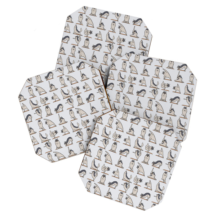 Wolf Yoga Coaster Gallery Image 1
