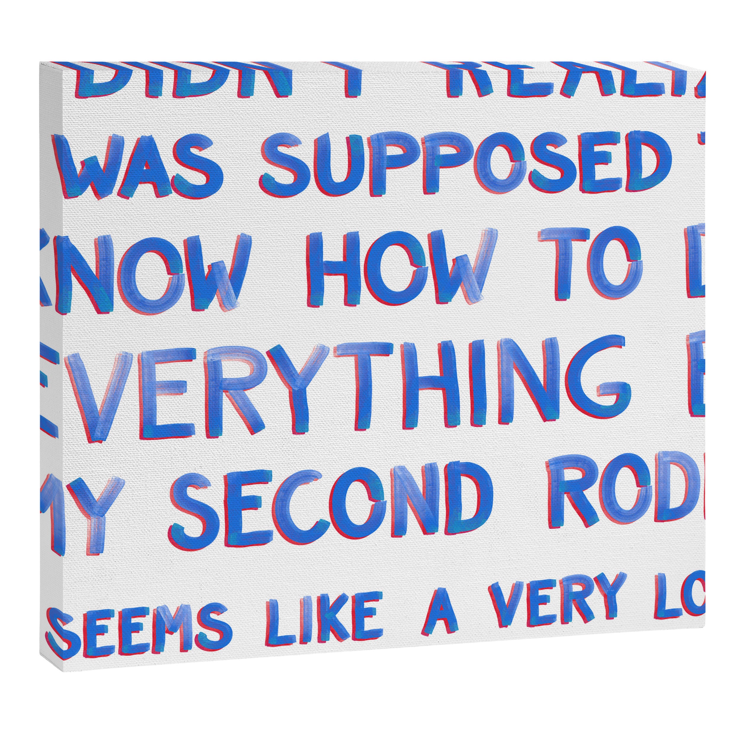 This Is My Second Rodeo Canvas Print Gallery Image 3