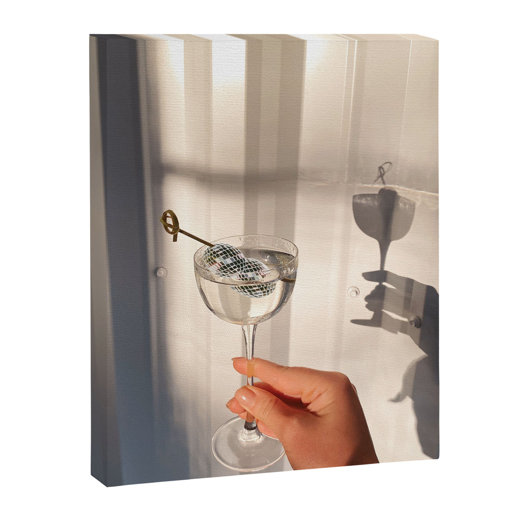 Disco Martini Canvas Print Gallery Image 6
