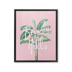 beverly hills Framed Canvas Print Gallery Image 6