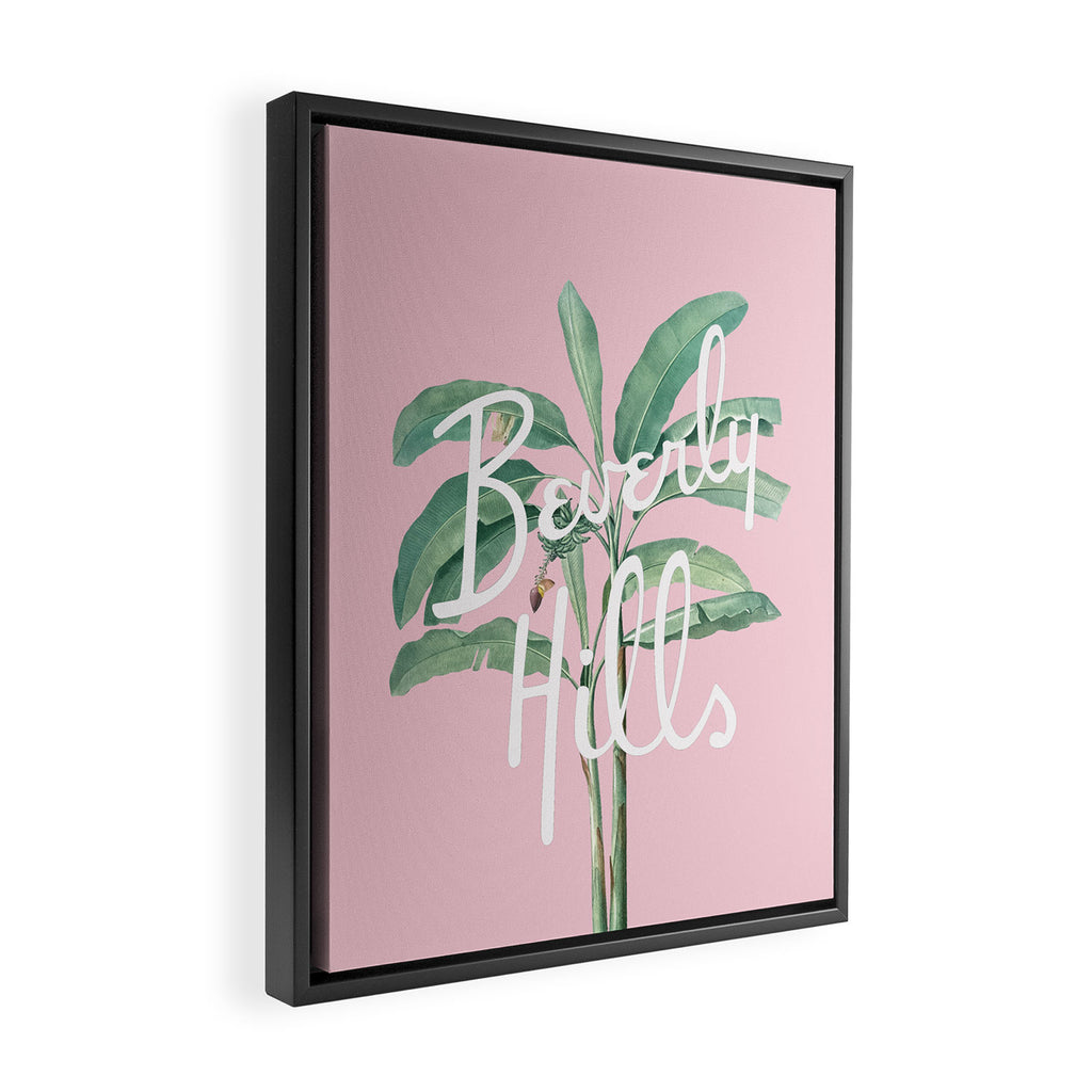 beverly hills Framed Canvas Print Gallery Image 2