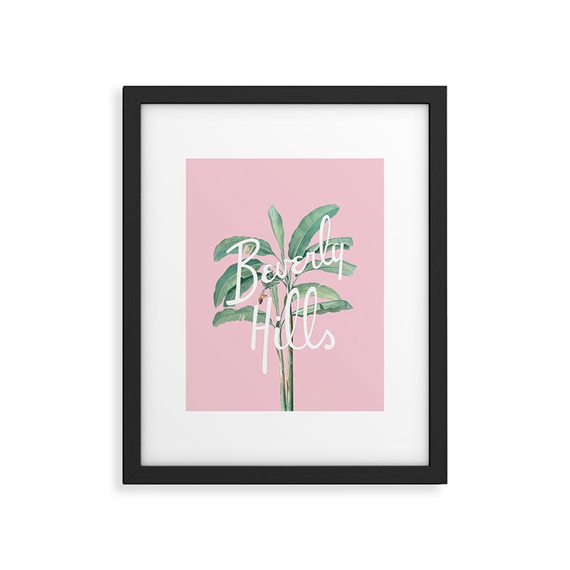 beverly hills Framed Art Print Gallery Image 5