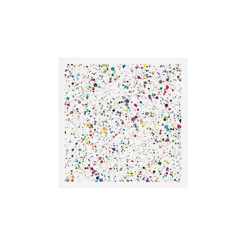 Confetti Paint Splatter Art Print Gallery Image 1