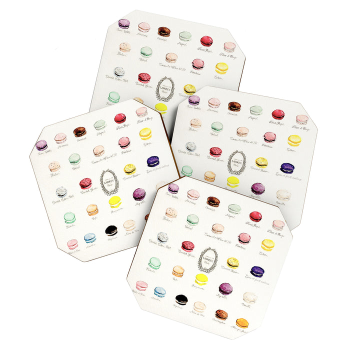 laduree macaron menu Coaster Gallery Image 1