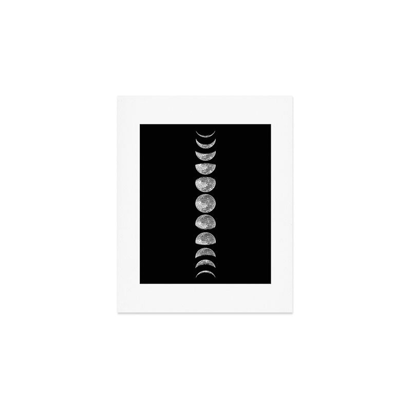 moon phases Art Print Gallery Image 1