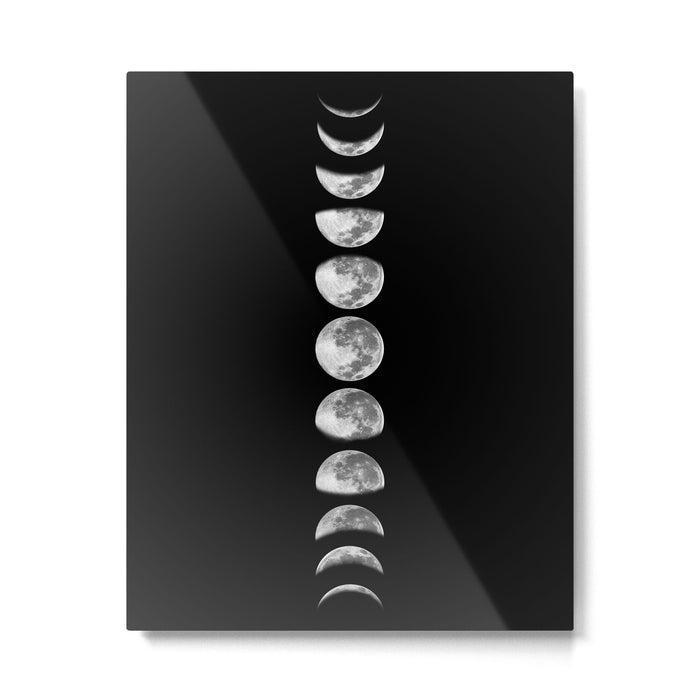 moon phases Metal Print Gallery Image 1