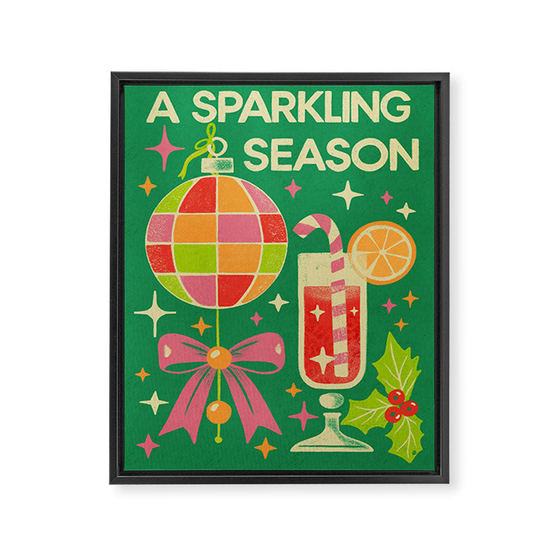 A Sparkling Season Framed Canvas Print Gallery Image 6