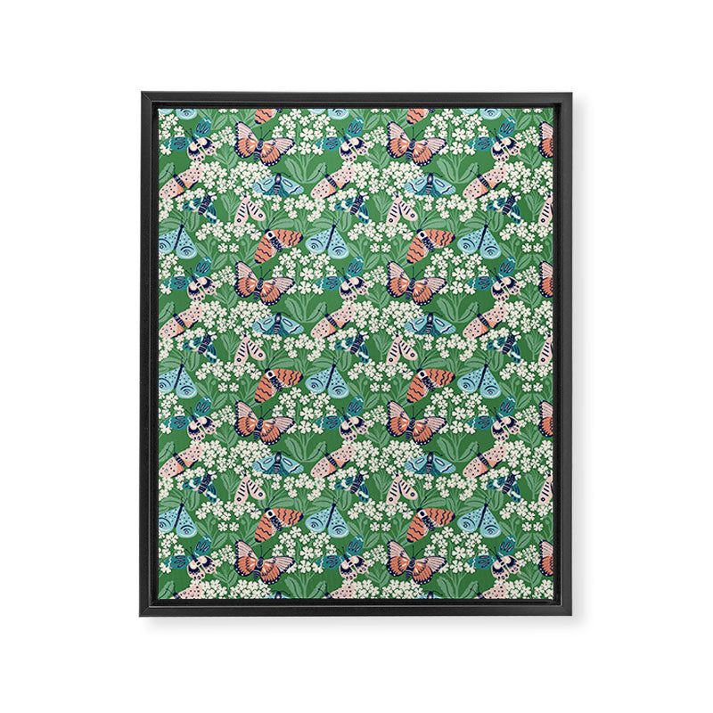 Butterfly Meadow Framed Canvas Print Gallery Image 8