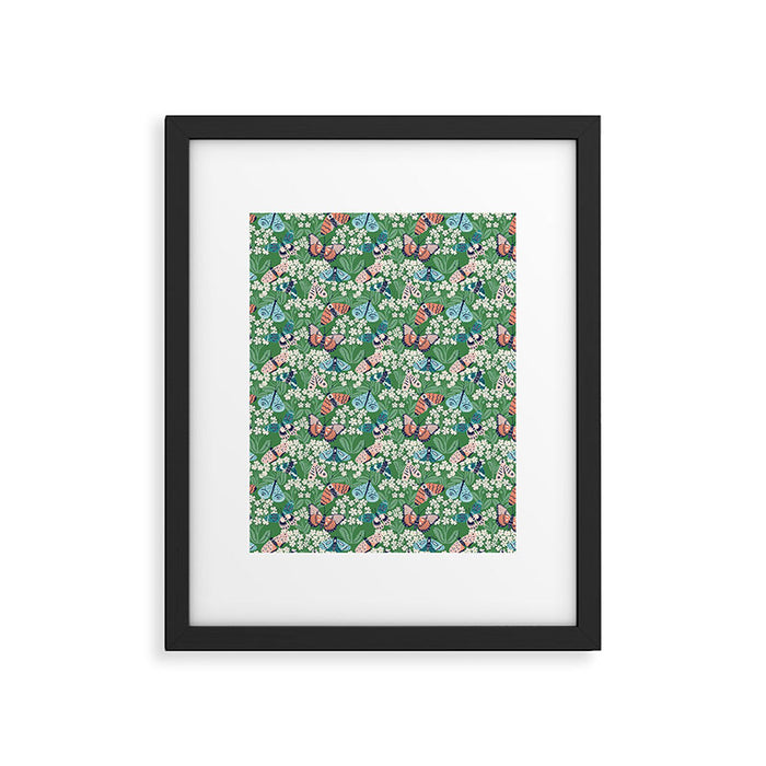 Butterfly Meadow Framed Art Print Gallery Image 1