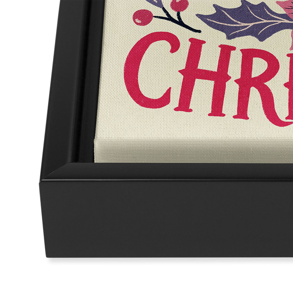 Have a feral Christmas Framed Canvas Print Gallery Image 3