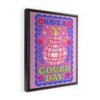 Have a Gourd day Framed Canvas Print Gallery Image 2