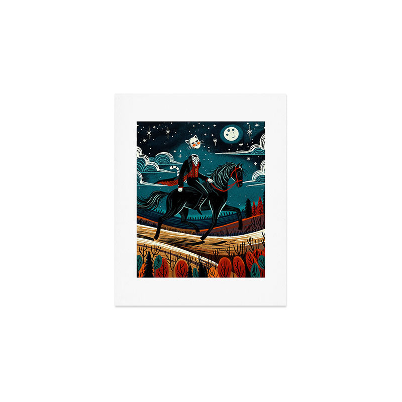 headless horsecat Art Print Gallery Image 1