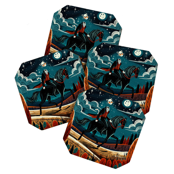 headless horsecat Coaster Gallery Image 1