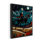 headless horsecat Framed Canvas Print Gallery Image 2
