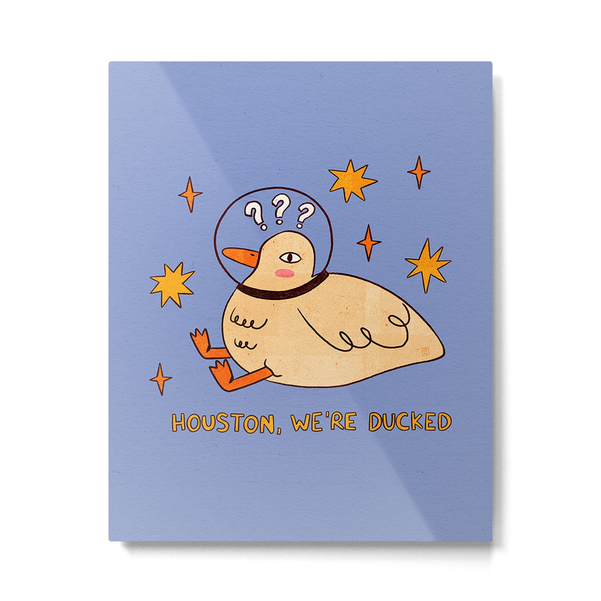 Houston, we're ducked Metal Print Gallery Image 6