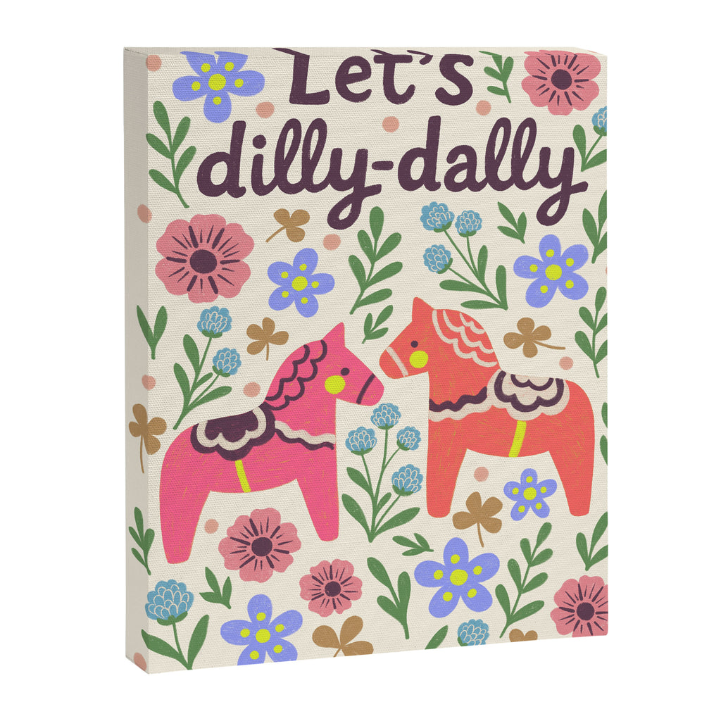 Let us dilly-dally Canvas Print Gallery Image 6