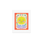 Local Star Doing Its Best Art Print Gallery Image 1