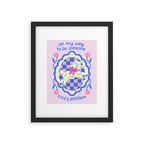On My Way to Be Someone Else's Problem Framed Art Print Gallery Image 5