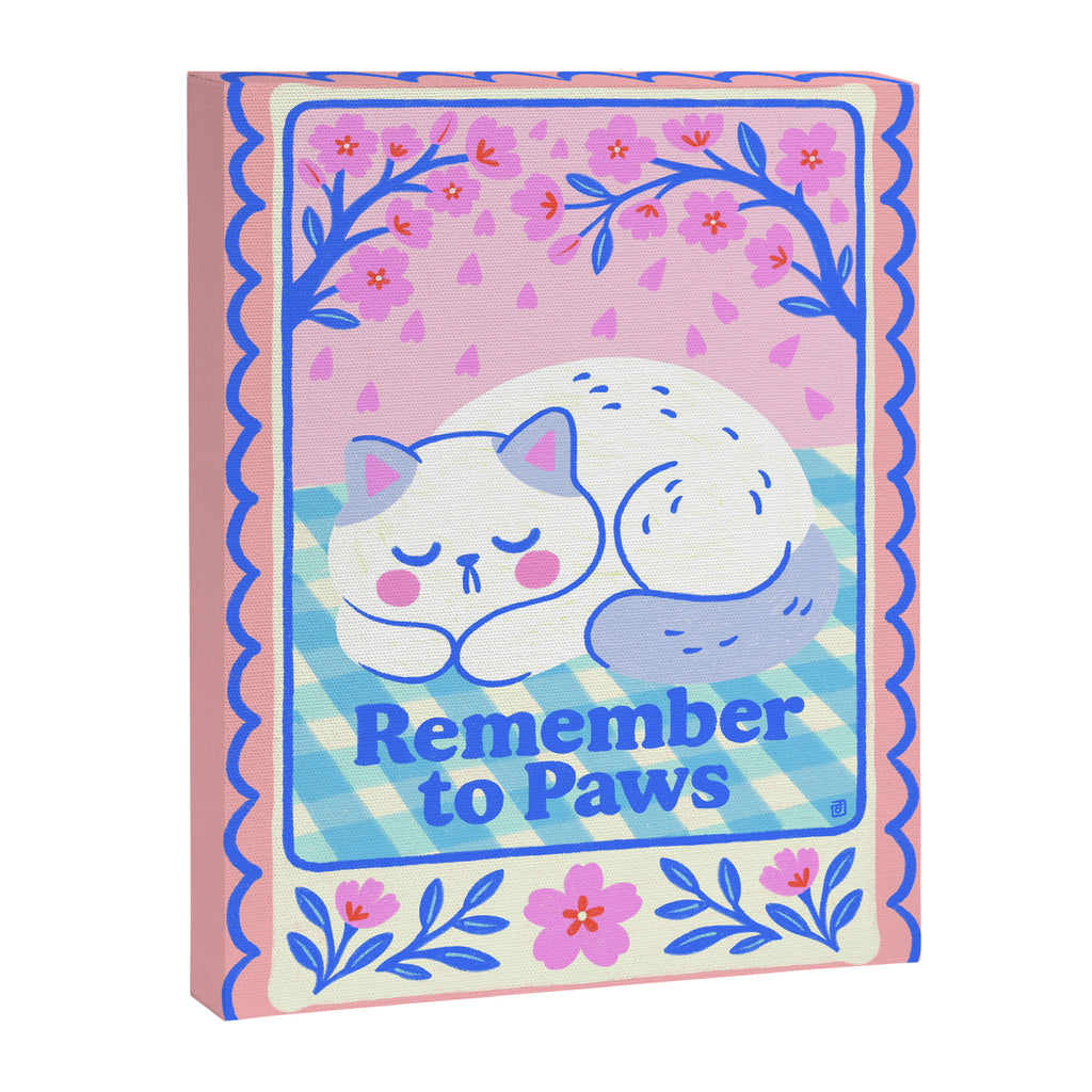 Remember to Paws Canvas Print Gallery Image 6