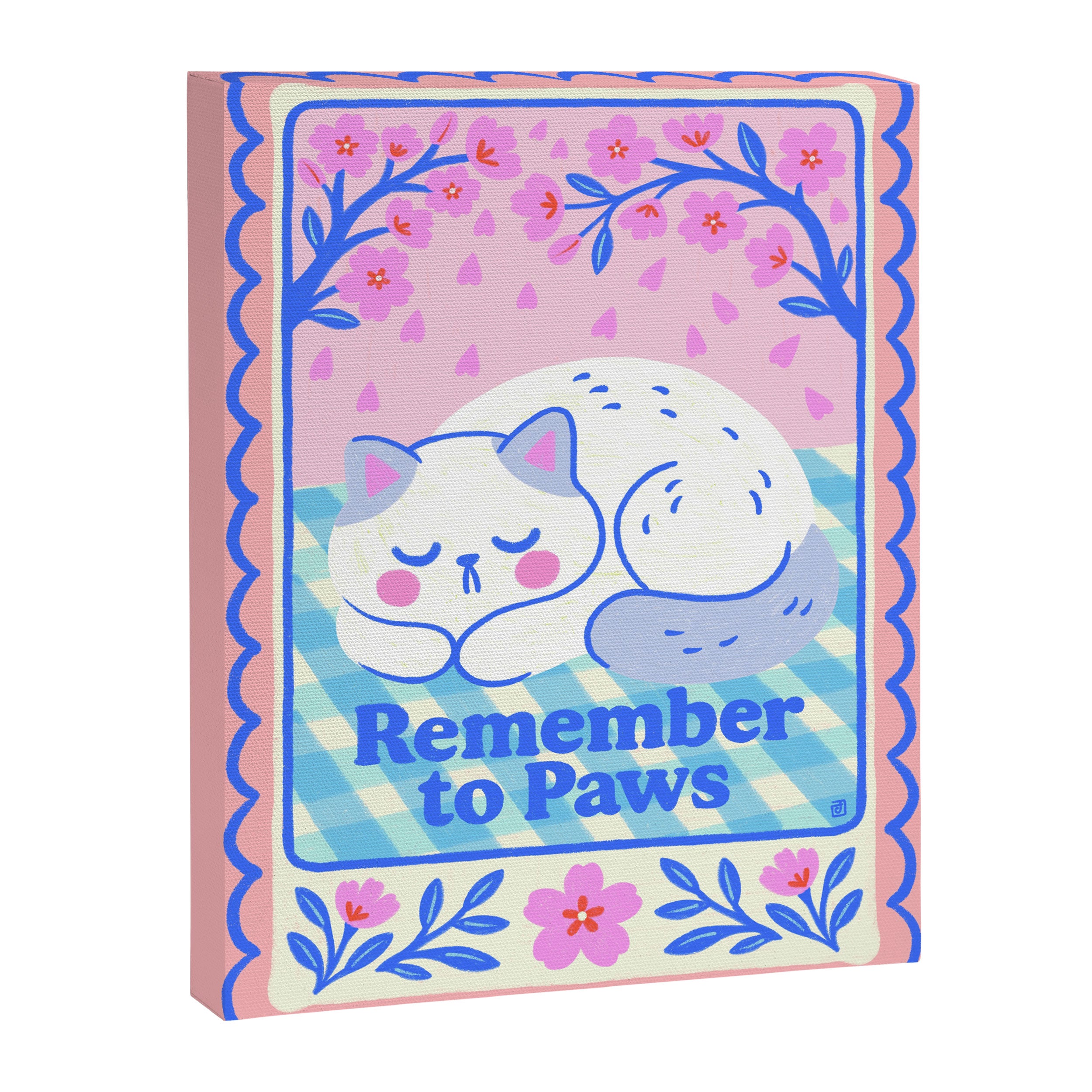 Remember to Paws Canvas Print Gallery Image 6