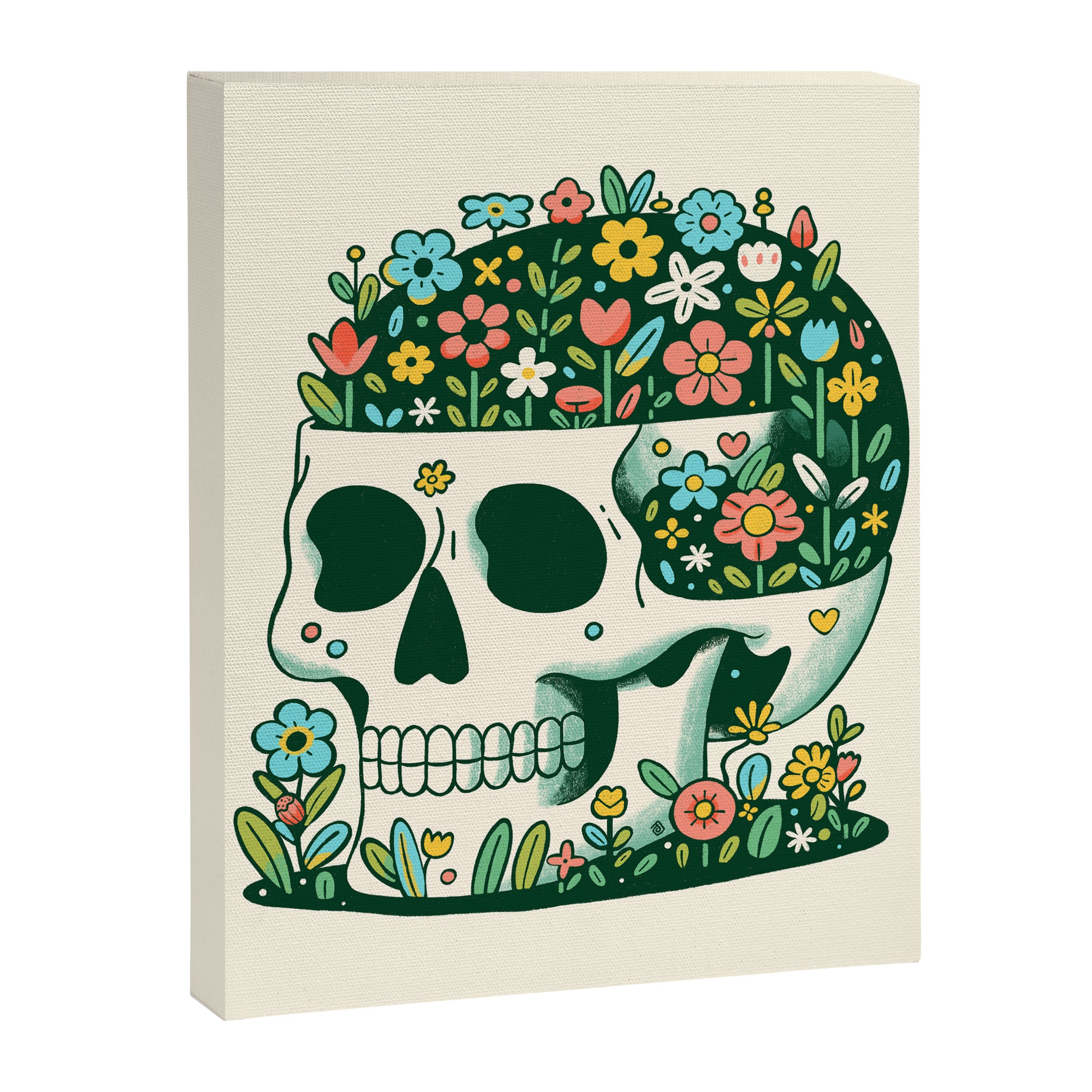 Skull Garden Canvas Print Gallery Image 8