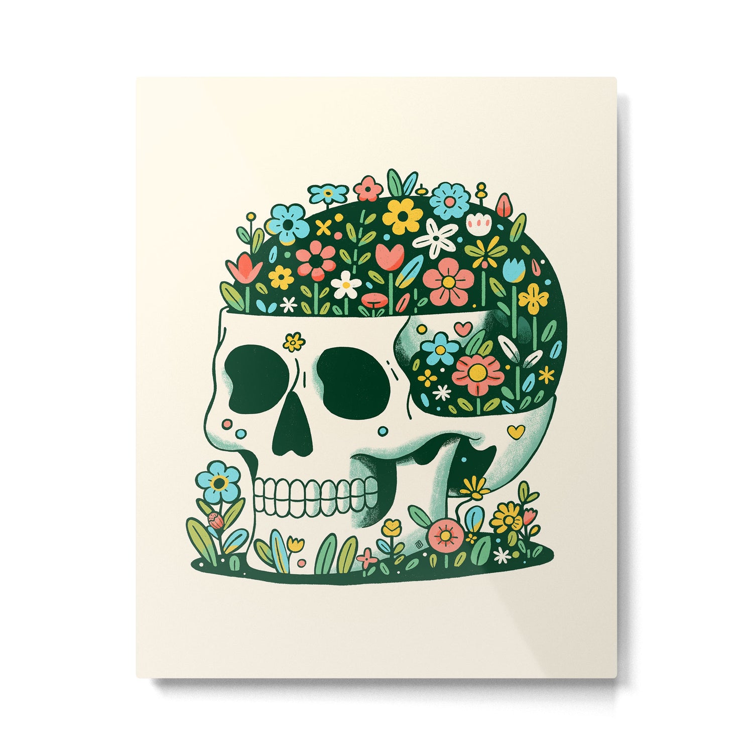 Skull Garden Metal Print Gallery Image 6